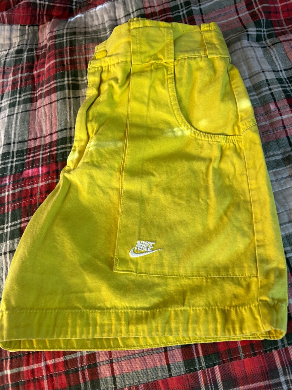Nike Bright Yellow Athletic Shorts Nike Archive Official Reissue (1987)
